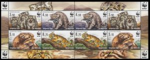 2017 Tajikistan 755-758KL Manul. WWF 38,00 €