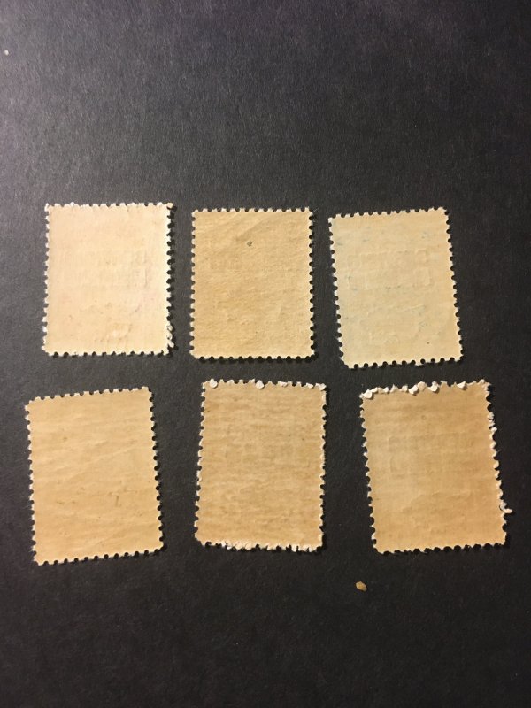 Uruguay sc C121-C126 MNH comp set