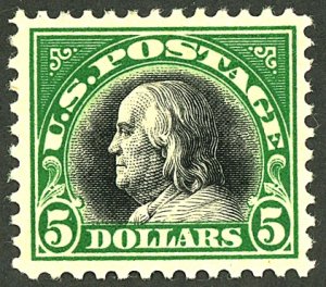 U.S. #524 MINT OG LH