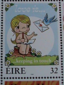 ​IRELAND- YEAR OF THE LOVELY TIGER, LOVELY CARTOON LOVERS MNH S/S-SHEET VF
