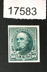 MOMEN: US STAMPS # 226P3 PROOF ON INIDIA VF $45 LOT #17583