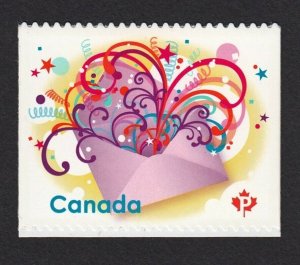 CELEBRATION in the MAIL = Canada 2009 #2314 MNH from Booklet