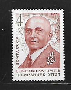 RUSSIA, 3842 , MNH , E. BIRZNIEKS-UPITIS, LATVIAN WRITER