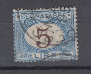 J43985 JL Stamps 1870-1925 italy used #j17