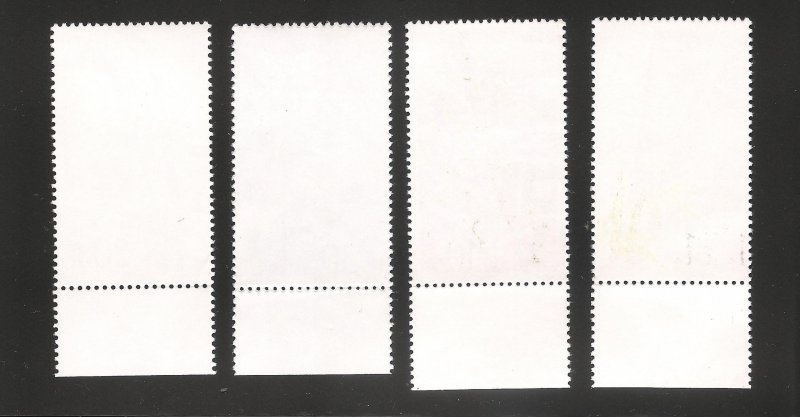 China stamps 1993-7, Scott 2444-48 Bamboo  竹子 Set of 4 MNH stamps