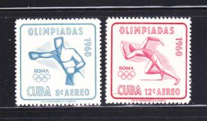 Cuba C212-C213 Set MH Sports, Olympics (A)