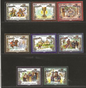 ST. VINCENT SC# 979-79G  FVF/MNH