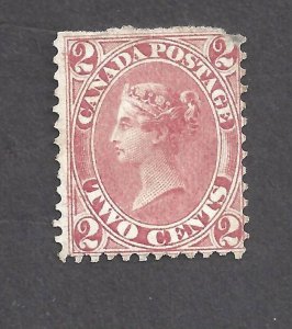 CANADA # 20v MINT UN DASH IN 2 VARIETY BS31639