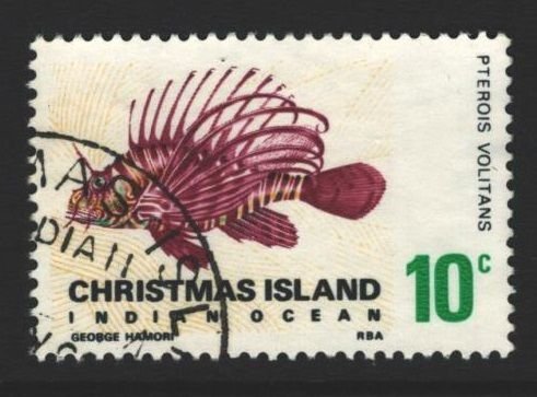 Christmas Island Sc#28 Used