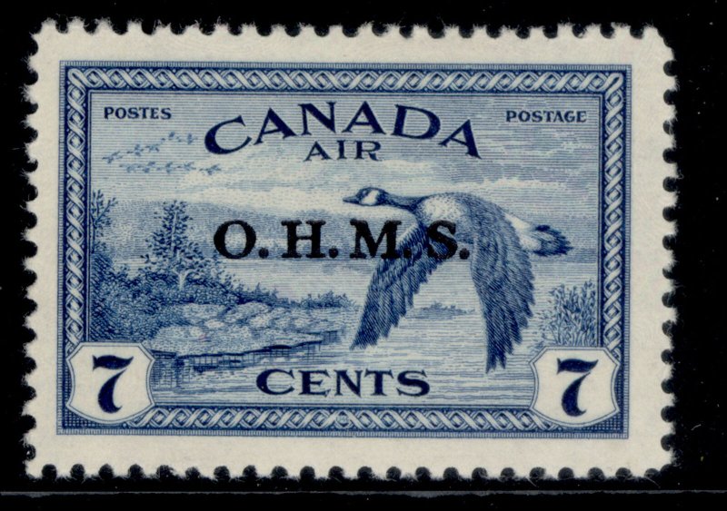 CANADA GVI SG O171, 7c blue, M MINT. Cat £24. 