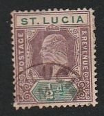 ST LUCIA #43 used