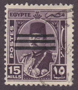 Egypt 351 King Farouk Abdication O/P 1953