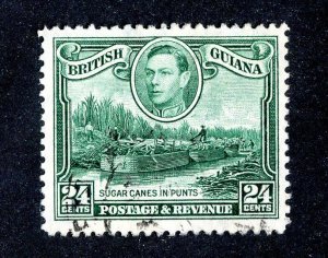 1938 British Guiana Sc # 234A used cv. $10 ( 9417 BCXX )