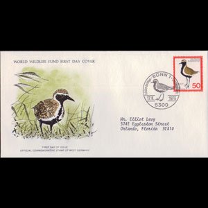 GERMANY 1976 - FDC-1222 Bird Protection