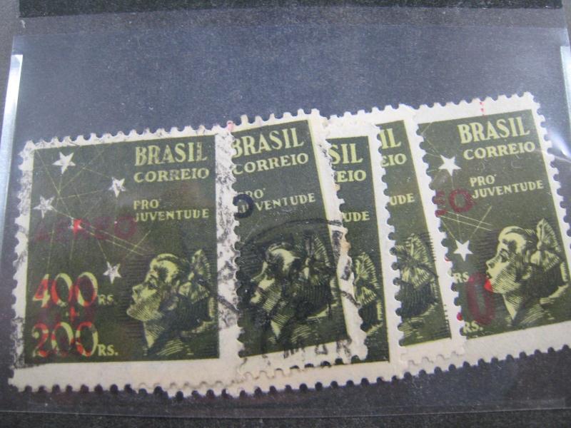 BRAZIL - SCOTT # C55-C59 - MH/Used