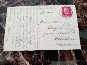 1930 Bad Tolz Germany RPPC Postcard Cover German Consul Mukden China Manchuria