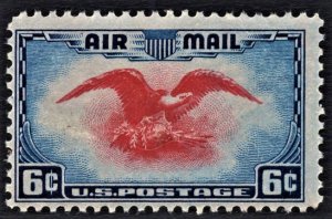 US C23 MNH VF 6 Cent Eagle and Shield