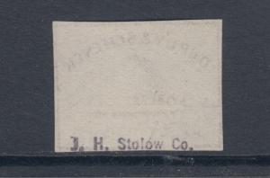 US Sc 60L2 MNG. 1846-1847 Dupuy & Schenck Local, Fake - Reproduction