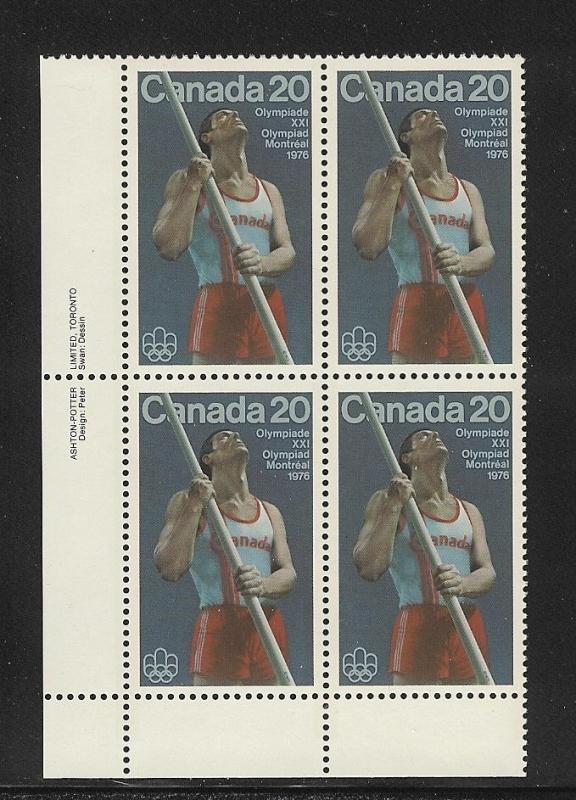 Canada MNH Plate Block Scott cat.#  664