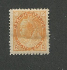 1898 Canada 8 Cent Orange Stamp Scott #82 Queen Victoria CV $375