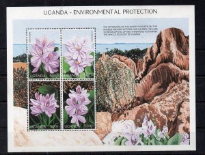 UGANDA - 1997 - M/S - FLOWERS - ENVIRONMENTAL PROTECTION -