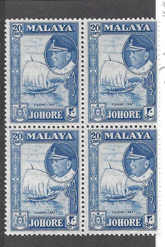 Malaya (Johore), 164. Sultan Ismail Block(4),**MNH**