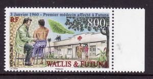 Wallis & Futuna-Sc#680-unused NH set-1st Doctors on Island-2010-