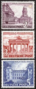 Germany Stamps # 9N58-60 MNH XF High Values Scott Value $350.00