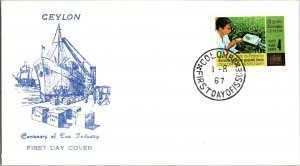 Ceylon, Worldwide First Day Cover