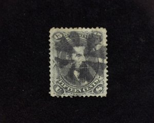 HS&C: Scott #91 Fresh. Used F/VF US Stamp