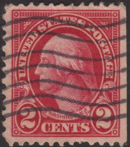 1929 US, 2c, Used, George Washington, Sc 634b