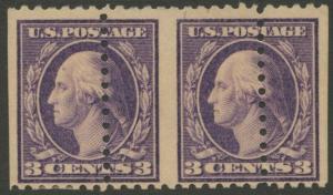 #501b 3c 1917 WASHINGTON PERF SHIFT ERROR BL5786