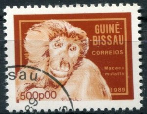 Guinea-Bissau Sc#861 Used, 500p multi, Animals (1989) (1989)