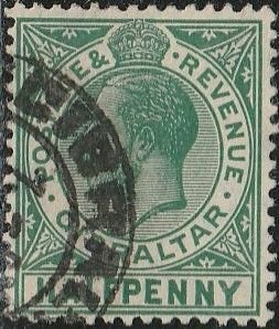 Gibralter, #66 Used From 1912