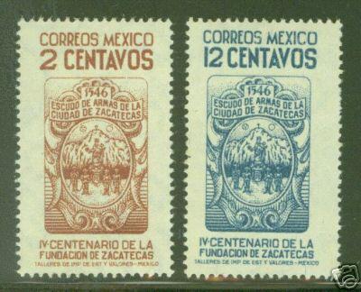 MEXICO Scott 820-1 MNH** stamp set CV $0.80