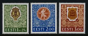 Estonia 266-8 MNH Festival Badges 