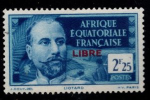 French Equatorial Africa Scott 115 MH* 1940 stamp