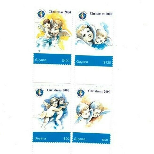 Guyana - 2000 - Christmas 2000 - Set Of 4 Stamps - MNH