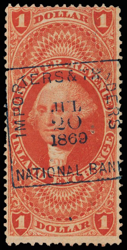 U.S. REV. FIRST ISSUE R69c  Used (ID # 97962)