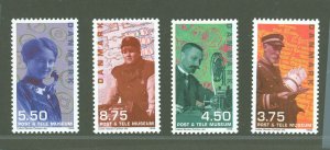 Denmark #1092-1095  Single (Complete Set)