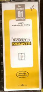 SCOTT MOUNTS - 91MM x 264-5MM LONG - CLEAR