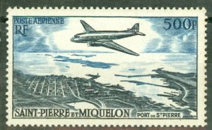 KE: St Pierre & Miquelon C20 MNH CV $55