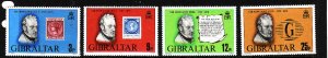 Gibraltar-Sc#378-81- id8-unused NH set-Stamp on Stamp-1979-