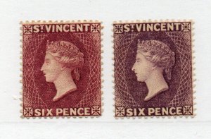 Saint Vincent - SG# 52 & 57 MH      -      Lot 0822012