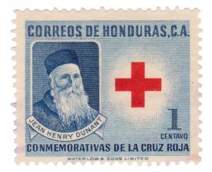 HONDURAS STAMP 1959. SCOTT #  RA5. USED.