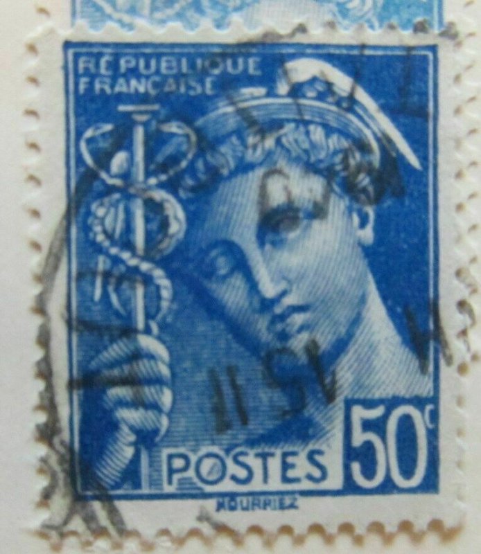 A8P7F156 France 1938-42 50c used