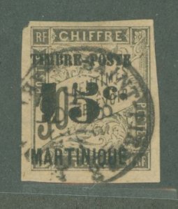 Martinique #25 Used Single