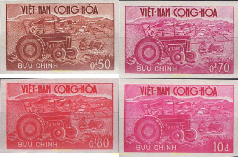 674869 MNH VIETNAM DEL SUR 1961 AGRICULTURA