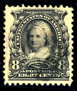 U.S. #306 Used F-VF