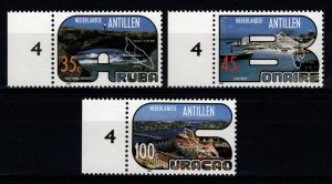 Netherlands Antilles 1983 Tourism, Marginal Set [Mint]